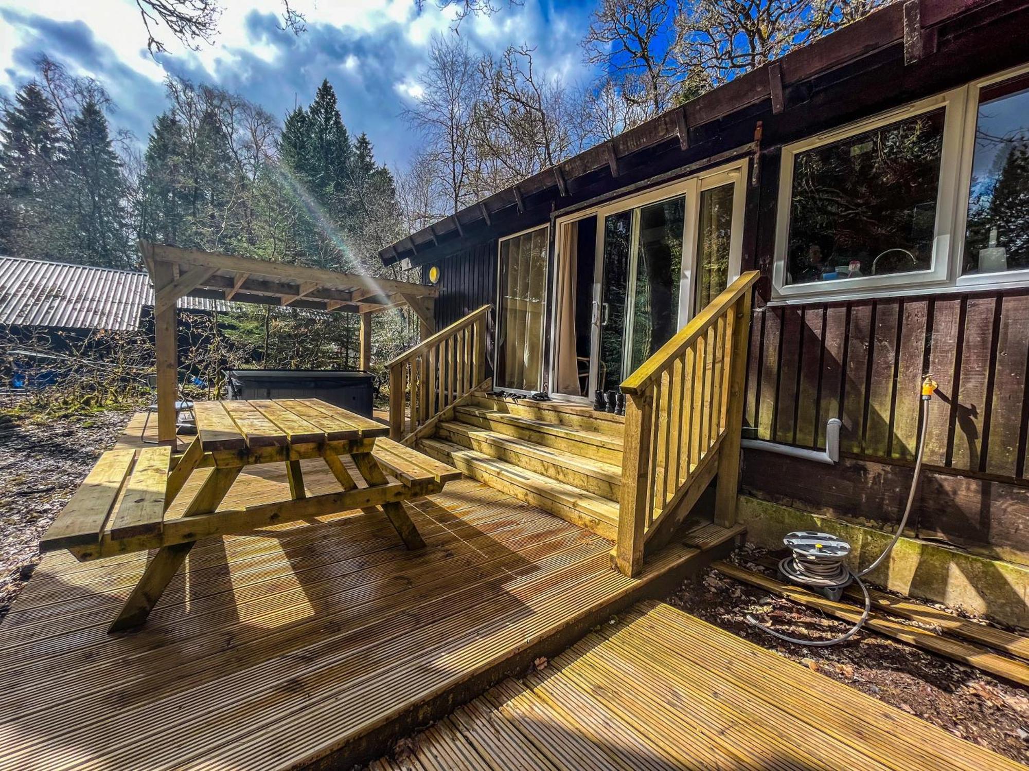 Loch Aweside Forest Cabins Dalavich Pokój zdjęcie